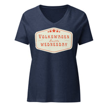 Load image into Gallery viewer, Women’s relaxed v-neck t-shirt