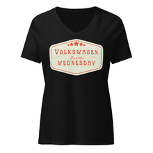 Load image into Gallery viewer, Women’s relaxed v-neck t-shirt