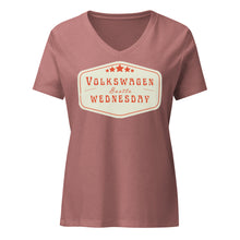 Load image into Gallery viewer, Women’s relaxed v-neck t-shirt
